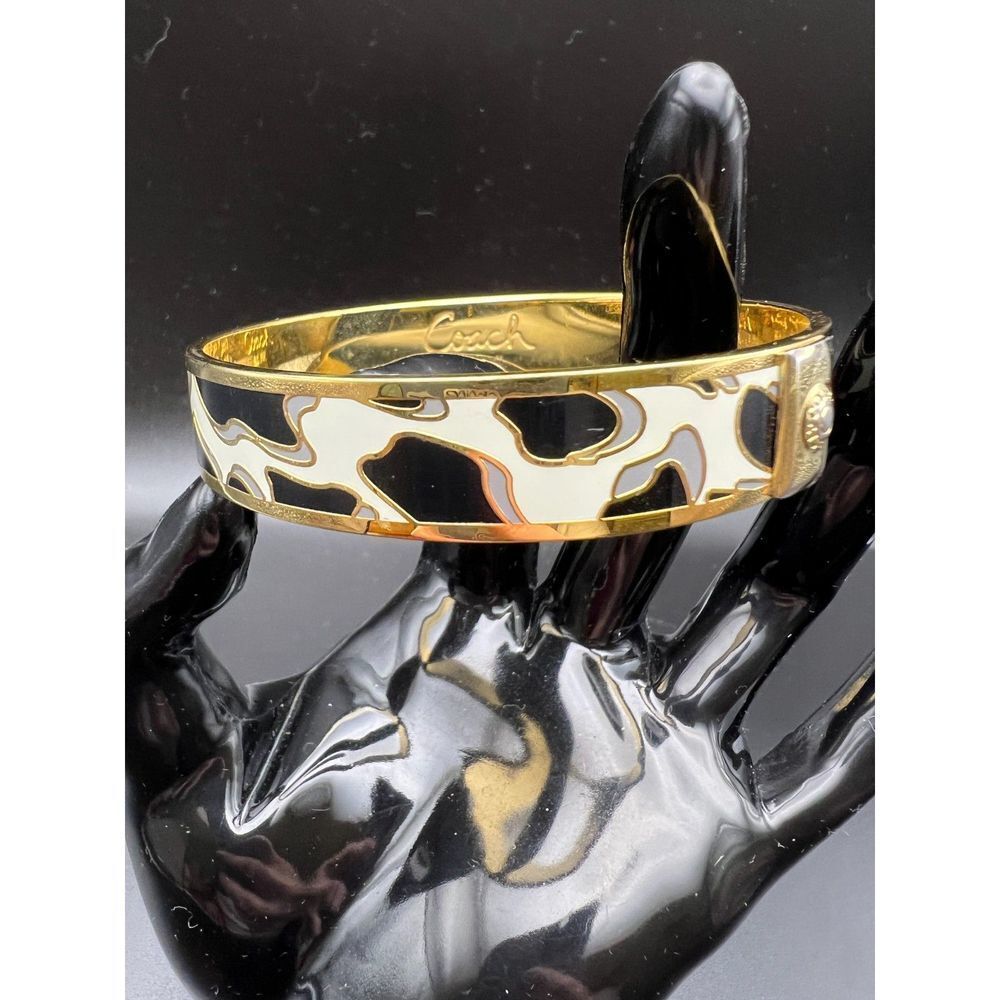 Coach Animal Print Bangle Bracelet - Picture 4 of 7